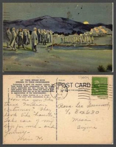 TEMA POSTAL VINTAGE: Indios - Imagen 1 de 1
