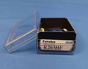 (Futaba R203HF) FM 75MHZ 3-channel Micro HRS Receiver with #75.790 RX Crystal - Picture 1 of 2