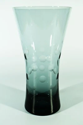 WMF Diabolo Vase ° Turmalinglas ° Kugelschliff ° Wilhelm Wagenfeld ca. 50/60s - Bild 1 von 4