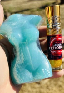 Seduction Kit Intimate Mint and Alum Soap + Pheromones🥵❤️❤️🌹 - Picture 1 of 3