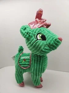 Peluche Pan de Azúcar Terciopelo Verde Donner Colección Reno Navidad Papá Noel 2024 - Imagen 1 de 5