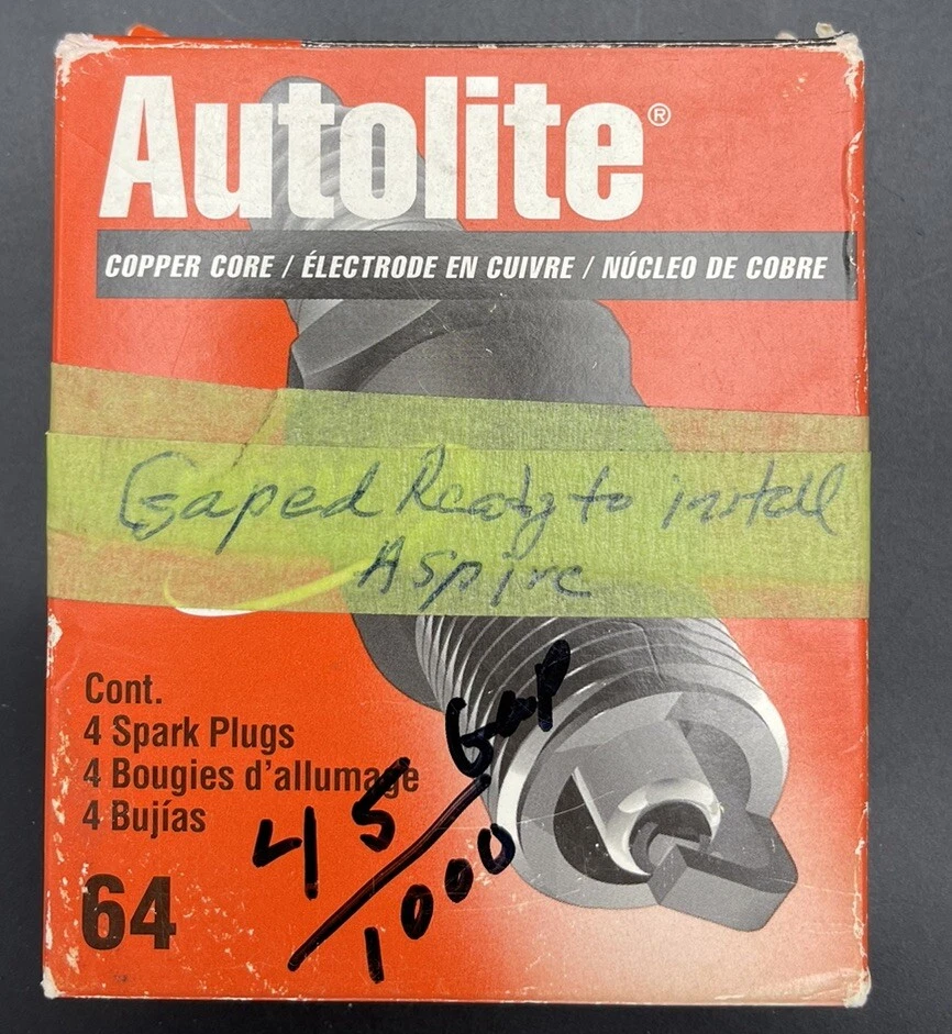 Bujías AUTOLITE 64 Cobre 4 Bujías Nuevas Foto 1 de 3