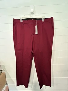 Women’s JCPenney Burgundy Slacks Sz 22W - Picture 1 of 4
