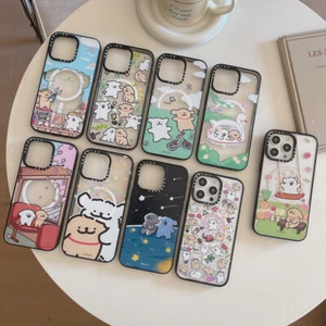 Cute Cartoon Magnetic Shockproof Phone Case Cover For Iphone 16 Pro Max 15 14 13 - Picture 1 of 24