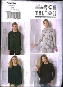 9130 Vintage Vogue Schnittmuster Misses Marcy Tilton Pullover Top Tunika UNCUT - Bild 1 von 2