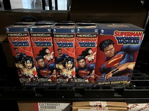 Heroclix Superman Mujer Maravilla Colosal Ladrillo Booster Con Bandeja Sellada - Imagen 1 de 6