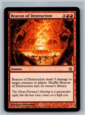 Magic The Gathering Fifth Dawn Beacon of Destruction #61/165 MTG TCG CCG - Image 1 of 2