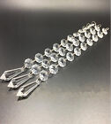 12Pcs Acrylic Crystal Garland Chain Hanging Diamond Bead Wedding Tree Decoration