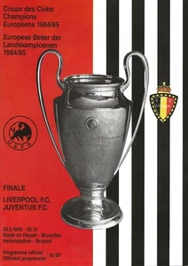 LIVERPOOL V JUVENTUD ~ FINAL COPA DE EUROPA ~ 29 MAYO 1985 ~ ESTADIO HEYSEL - Imagen 1 de 1