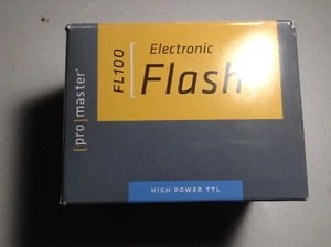 ProMaster FL100 High Power TTL Flash for Sony - Picture 1 of 3