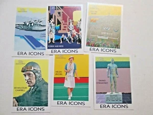 2009 National Chicle Era Icons Set w/Helen Jacobs, Amelia Earhart - Picture 1 of 2