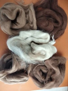 Mixed Lot Speciality Fibres. 95grams. Total.See Photo. - Imagen 1 de 4