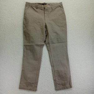 Pantalon homme Banana Republic Kentfield 33x30 beige kaki coton droit - Photo 1/11