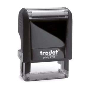 Trodat 4911 Custom Stamp - 3-Line Self-Inking Rubber Stamper - Personalize It! - Picture 1 of 1