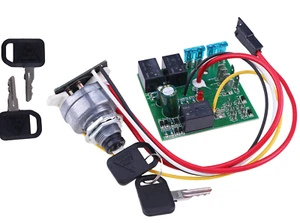 AM132500 Ignition Switch Module with Keys for John Deere 325 335 345 GX255 X465 - Picture 1 of 4