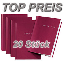 20 Rouge Dossier de Candidature De PAGNA Type Start - 2-teilige - Produit Neuf