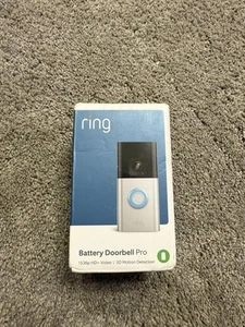 NEW-Ring Battery Doorbell Pro Battery-Powered Smart Wi-Fi Video Doorbell - Picture 1 of 5