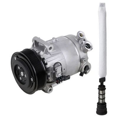 OEM AC Compressor w/ A/C Drier For Chevy Impala Malibu & Buick Regal 4-Cyl - Изображение 1 из 3