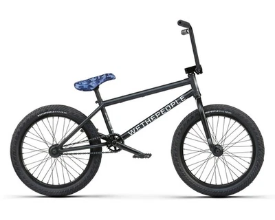 Bicicleta BMX We The People Crysis (20,5" Toptube) (negro mate) [1001120121-23] Foto 1 de 4