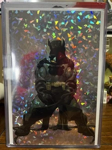 Absolute Batpooh Virgin Cracked Ice Variant Mychaels Dragotta Homage 9/10   - Picture 1 of 1