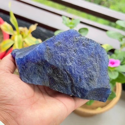 Tanzanita azul natural de 2530 quilates certificada en bruto - piedra preciosa suelta sin cortar Foto 1 de 4