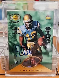 1995 Signature Rookies Franchise Autographs #R8 J.J. Stokes #/2575 - Picture 1 of 2