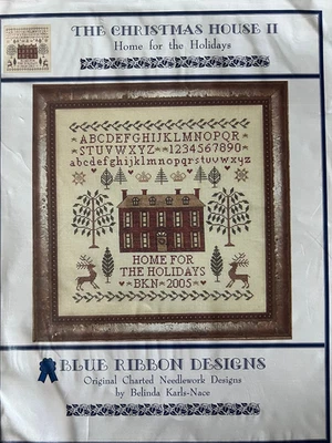 Blue Ribbon Designs- The Christmas House II Chart - Image 1 of 2