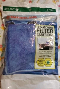 Marineland Cartuccia Filtro di Ricambio 3pz Rite-Size Z Eclipse Sistema Nascosto - Foto 1 di 3
