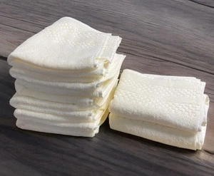VIP Collection Hotel Bath Hand Towels Beige 100% Cotton, 16” x 30” 10 Pack - Picture 1 of 6