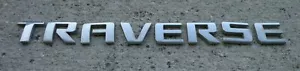 Chevrolet Chevy Traverse emblem letters badge decal logo OEM Factory Genuine - Picture 1 of 1
