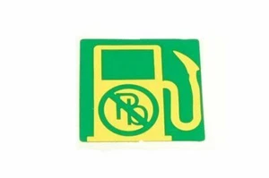Calcomanía de advertencia NTC7503 para Landrover Range Rover gasolina sin plomo genuina - Imagen 1 de 1