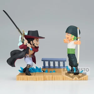 WCF Log Stories Roronoa Zoro VS Dracule Mihawk One Piece Banpresto Anime Figur - Bild 1 von 6