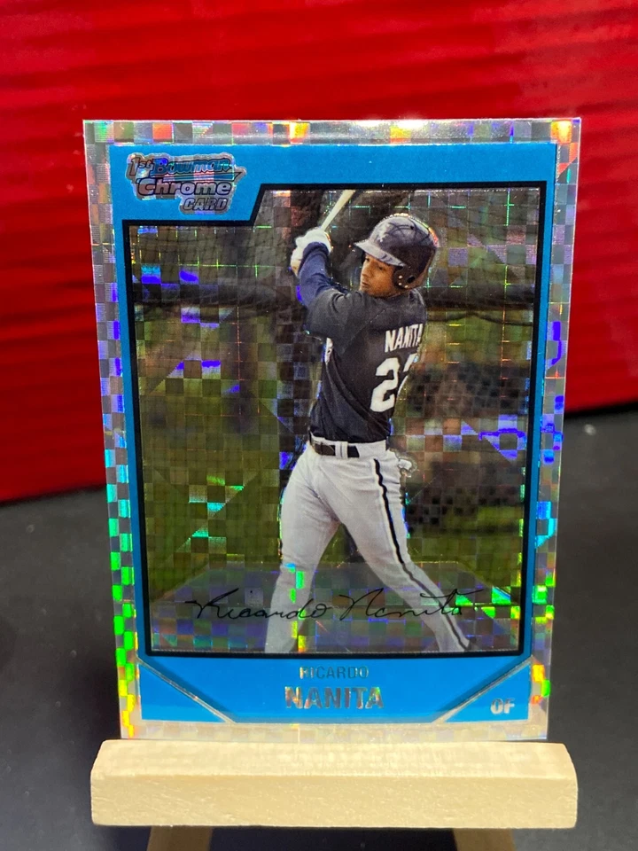 2007 Bowman Chrome Prospects X-Fractors #BC82 Ricardo Nanita #82 /275 - Image 1 of 1