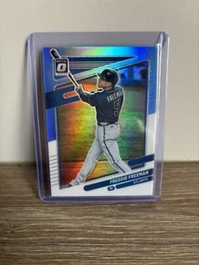 2021 Panini Donruss Optic Baseball #123 Freddie Freeman Prizm - Picture 1 of 2