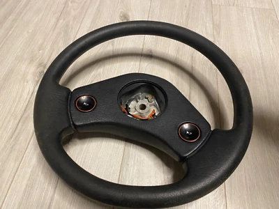 Ford_ XR4i_XR4Ti_Sierra_ Merkur_Ecort_Oem_Leather_Steering_Wheel_Unique_Rare - Изображение 1 из 3