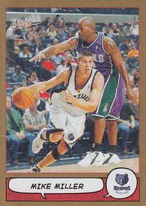 2004-05 Bazooka Gold #137 Mike Miller - NM-MT