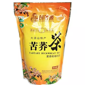 500 g tè Kuqiao di cinese 大凉山特产荞麦茶麦粒 tisana naturale 苦荞茶 - Foto 1 di 9
