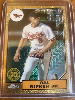 CAL RIPKIN JR 2022 Topps Silver Pack Mojo Baltimore Orioles T87C-86 - Image 1 of 2