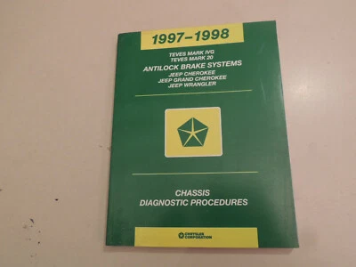 Diagnostic manual Diag Werkstatthandbuch 1997-1998 Jeep Wrangler Grand Cherokee - Bild 1 von 4