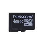 1 pcs - Transcend 4 GB MicroSDHC Micro SD Card, Class 4