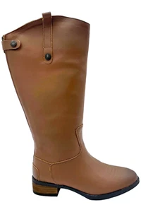 Sam Edelman Kid's Penny Mini Riding Boot Whiskey - Picture 1 of 2