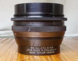 Xerox 8 1/4 inch lens f:4.5 Made in England by Rank Taylor Hobson - Bild 1 von 9