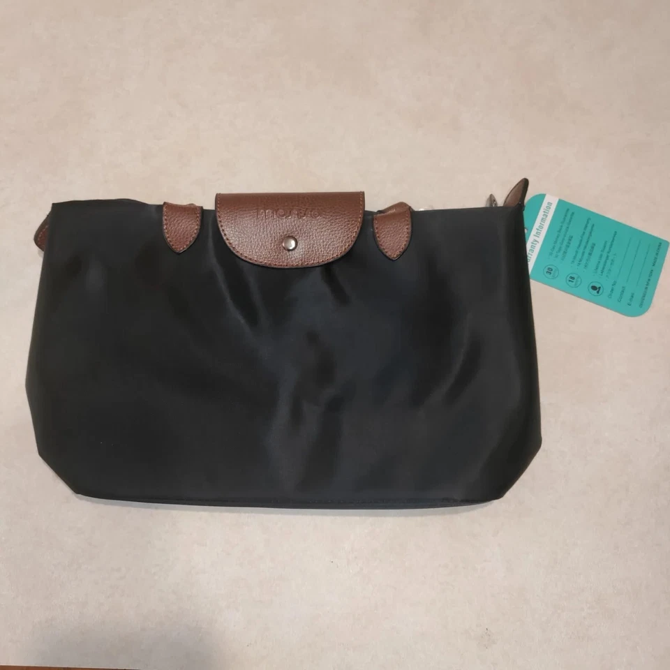 Bolsa Mosiso para Tablet 9" 10" 11" Com Botão Frontal Cabo de Couro Marrom  - Imagem 1 de 4