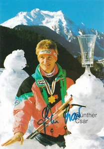 Günther CSAR - Österreich, Bronze Olympia 1988 nord. Komb., Original-Autogramm! - Picture 1 of 1