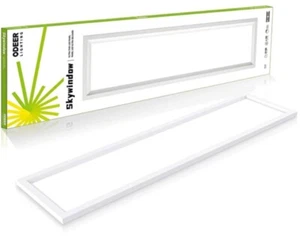 NEW ODEER Ultra-Thin 1x4 FT Surface Mounted LED Panel Light, Dimmable 3000K - Picture 1 of 4