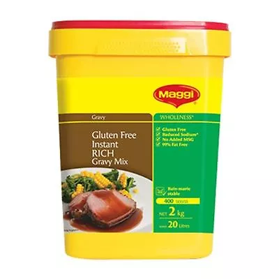 Rich Gravy Mix Instant 2kg By Maggi - Gluten Free Free Post (securely Packed) • 47.99$