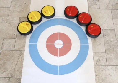 HearthSong Curling Zone – Indoor Battery Operated Hovering Curling Set – Fun - Image 1 of 4