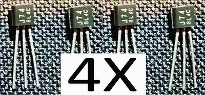 Toshiba 2SJ74 LAB MATCHED QUAD to 0.03mA / 4mV  ("B" "BL" 9-11mA Range) - Image 1 of 4