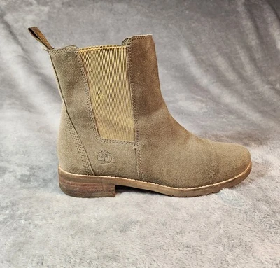 Timberland Botas Mujer 8W Ancho Beige Venice Park Chelsea Gamuza Tobillo  Foto 1 de 4