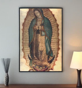 Our Lady of Guadalupe Canvas Print – Catholic Wall Art Decor – Religious Gift - Picture 1 of 10